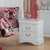 Louis Philippe III Nightstand in White YJ Louis Philippe III Nightstand in White YJ