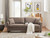 Leisure Loveseat Furniture with Hardwood Frame; Mid-Century Upholstered Couch for Living Room Leisure Loveseat Furniture with Hardwood Frame; Mid-Century Upholstered Couch for Living Room