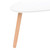 Coffee Table Set 2 Pieces Solid Pinewood White