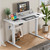 Electric Height Adjustable Standing Desk,Sit to Stand Ergonomic Computer Desk,White,40'' x 24" Electric Height Adjustable Standing Desk,Sit to Stand Ergonomic Computer Desk,White,40'' x 24"