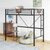 Metal Twin Loft Bed Frame with Stairs & Full-Length Guardrail, Space-Saving Design, No Box Spring Needed,, Noise Free, Black Metal Twin Loft Bed Frame with Stairs & Full-Length Guardrail, Space-Saving Design, No Box Spring Needed,, Noise Free, Black