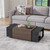 47 Inch Modern Farmhouse Drawer Coffee Table for Living Room or Office , Armando & Texture Black 47 Inch Modern Farmhouse Drawer Coffee Table for Living Room or Office , Armando & Texture Black
