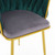 Living Room Chairs,Velvet Makeup Vanity Chair with Back Arm Modern Bedroom Accent Chair Elegant Comfy Single upholstered Chair with Gold Metal Legs(2 SET) Living Room Chairs,Velvet Makeup Vanity Chair with Back Arm Modern Bedroom Accent Chair Elegant Comfy Single upholstered Chair with Gold Metal Legs(2 SET)