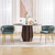 Living Room Chairs,Velvet Makeup Vanity Chair with Back Arm Modern Bedroom Accent Chair Elegant Comfy Single upholstered Chair with Gold Metal Legs(2 SET) Living Room Chairs,Velvet Makeup Vanity Chair with Back Arm Modern Bedroom Accent Chair Elegant Comfy Single upholstered Chair with Gold Metal Legs(2 SET)
