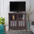 Kitchen Storage Cabinet with 2 Glass Doors, Home Kitchen Dining Wine Cabinet Kitchen Storage Cabinet with 2 Glass Doors, Home Kitchen Dining Wine Cabinet
