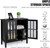 Kitchen Storage Cabinet with 2 Glass Doors, Home Kitchen Dining Wine Cabinet Kitchen Storage Cabinet with 2 Glass Doors, Home Kitchen Dining Wine Cabinet