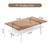 Rectangle Coffee Table, Tempered Glass Tabletop with White Metal Legs, Modern Table for Living Room , Brown Glass Rectangle Coffee Table, Tempered Glass Tabletop with White Metal Legs, Modern Table for Living Room , Brown Glass