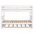 Twin over Pull-out Bunk Bed with Trundle, White