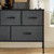 Dresser for Bedroom with 5 Drawers, Wide Chest of Drawers, Fabric Dresser, Storage Organizer Unit with Fabric Bins for Closet, Living Room, Hallway, Nursery, Dark Grey Dresser for Bedroom with 5 Drawers, Wide Chest of Drawers, Fabric Dresser, Storage Organizer Unit with Fabric Bins for Closet, Living Room, Hallway, Nursery, Dark Grey