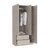 Three Door Armoire Clark, Bedroom, Light Gray Three Door Armoire Clark, Bedroom, Light Gray