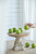 D10.5" x 7.5" Cake Stand, Wood Cake Plate with Magnesium Base D10.5" x 7.5" Cake Stand, Wood Cake Plate with Magnesium Base