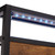 King Size Metal Platform Bed Frame with Wooden Headboard and Footboard with USB LINER, LED Lights ,No Box Spring Needed, Large Under Bed Storage, Easy Assemble King Size Metal Platform Bed Frame with Wooden Headboard and Footboard with USB LINER, LED Lights ,No Box Spring Needed, Large Under Bed Storage, Easy Assemble