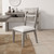 Upholstered pine wood Dining Chairs (19.1*24*37.4inch)Set of 2, Dining Room Kitchen Side Chair Ladder Back Side Chairs Gray Upholstered pine wood Dining Chairs (19.1*24*37.4inch)Set of 2, Dining Room Kitchen Side Chair Ladder Back Side Chairs Gray