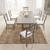 Upholstered pine wood Dining Chairs (19.1*24*37.4inch)Set of 2, Dining Room Kitchen Side Chair Ladder Back Side Chairs Gray Upholstered pine wood Dining Chairs (19.1*24*37.4inch)Set of 2, Dining Room Kitchen Side Chair Ladder Back Side Chairs Gray