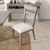 Upholstered pine wood Dining Chairs (19.1*24*37.4inch)Set of 2, Dining Room Kitchen Side Chair Ladder Back Side Chairs Gray Upholstered pine wood Dining Chairs (19.1*24*37.4inch)Set of 2, Dining Room Kitchen Side Chair Ladder Back Side Chairs Gray