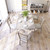 Upholstered pine wood Dining Chairs (19.1*24*37.4inch)Set of 2, Dining Room Kitchen Side Chair Ladder Back Side Chairs Gray Upholstered pine wood Dining Chairs (19.1*24*37.4inch)Set of 2, Dining Room Kitchen Side Chair Ladder Back Side Chairs Gray