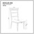 Upholstered pine wood Dining Chairs (19.1*24*37.4inch)Set of 2, Dining Room Kitchen Side Chair Ladder Back Side Chairs Gray Upholstered pine wood Dining Chairs (19.1*24*37.4inch)Set of 2, Dining Room Kitchen Side Chair Ladder Back Side Chairs Gray