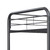 Furniture Triple Bunk Bed, FULL/FULL/FULL, black Furniture Triple Bunk Bed, FULL/FULL/FULL, black