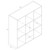 11" 9 Cube Organizer Shelf 11" 9 Cube Organizer Shelf