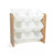 Kids' Journey Toy Storage Organizer with 9 Plastic Storage Bins Natural Wood/White Kids' Journey Toy Storage Organizer with 9 Plastic Storage Bins Natural Wood/White