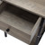 Set of 2 Nightstand Industrial End Table with Drawer;  Storage Shelf and Metal Frame for Living Room;  Bedroom;  XH Set of 2 Nightstand Industrial End Table with Drawer;  Storage Shelf and Metal Frame for Living Room;  Bedroom;  XH