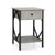 Set of 2 Nightstand Industrial End Table with Drawer;  Storage Shelf and Metal Frame for Living Room;  Bedroom;  XH Set of 2 Nightstand Industrial End Table with Drawer;  Storage Shelf and Metal Frame for Living Room;  Bedroom;  XH