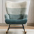 Modern Patchwork Accent Chair with Solid Wood Armrest and Feet, Mid-Century Modern Accent Sofa, Fabric Sofa Chair for Living Room Bedroom Studio, Comfy Side Armchair for Bed Modern Patchwork Accent Chair with Solid Wood Armrest and Feet, Mid-Century Modern Accent Sofa, Fabric Sofa Chair for Living Room Bedroom Studio, Comfy Side Armchair for Bed