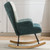 Modern Patchwork Accent Chair with Solid Wood Armrest and Feet, Mid-Century Modern Accent Sofa, Fabric Sofa Chair for Living Room Bedroom Studio, Comfy Side Armchair for Bed Modern Patchwork Accent Chair with Solid Wood Armrest and Feet, Mid-Century Modern Accent Sofa, Fabric Sofa Chair for Living Room Bedroom Studio, Comfy Side Armchair for Bed