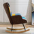 Modern Patchwork Accent Chair with Solid Wood Armrest and Feet, Mid-Century Modern Accent Sofa, Fabric Sofa Chair for Living Room Bedroom Studio, Comfy Side Armchair for Bed Modern Patchwork Accent Chair with Solid Wood Armrest and Feet, Mid-Century Modern Accent Sofa, Fabric Sofa Chair for Living Room Bedroom Studio, Comfy Side Armchair for Bed