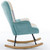 Modern Patchwork Accent Chair with Solid Wood Armrest and Feet, Mid-Century Modern Accent Sofa, Fabric Sofa Chair for Living Room Bedroom Studio, Comfy Side Armchair for Bed Modern Patchwork Accent Chair with Solid Wood Armrest and Feet, Mid-Century Modern Accent Sofa, Fabric Sofa Chair for Living Room Bedroom Studio, Comfy Side Armchair for Bed