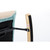 Modern Patchwork Accent Chair with Solid Wood Armrest and Feet, Mid-Century Modern Accent Sofa, Fabric Sofa Chair for Living Room Bedroom Studio, Comfy Side Armchair for Bed Modern Patchwork Accent Chair with Solid Wood Armrest and Feet, Mid-Century Modern Accent Sofa, Fabric Sofa Chair for Living Room Bedroom Studio, Comfy Side Armchair for Bed