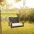 Single Rattan Porch Swing with Armrests Cushion and Hanging Ropes Single Rattan Porch Swing with Armrests Cushion and Hanging Ropes