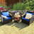 3 Pieces Patio Rattan Furniture Set with Washable Cushion and Acacia Wood Tabletop 3 Pieces Patio Rattan Furniture Set with Washable Cushion and Acacia Wood Tabletop