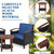 3 Pieces Patio Rattan Furniture Set with Washable Cushion and Acacia Wood Tabletop 3 Pieces Patio Rattan Furniture Set with Washable Cushion and Acacia Wood Tabletop