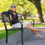 50 Inch Patio Park Steel Frame Cast Iron Backrest Bench Porch Chair 50 Inch Patio Park Steel Frame Cast Iron Backrest Bench Porch Chair