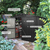 Outdoor Storage Shed 8.2'x 6.2', Metal Garden Shed for Bike, Trash Can, Galvanized Steel Outdoor Storage Cabinet with Lockable Door for Backyard, Patio, Lawn (8.2x6.2ft, Black) Outdoor Storage Shed 8.2'x 6.2', Metal Garden Shed for Bike, Trash Can, Galvanized Steel Outdoor Storage Cabinet with Lockable Door for Backyard, Patio, Lawn (8.2x6.2ft, Black)