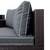 6 Pieces Outdoor Sectional Half Round Patio Rattan Sofa Set; PE Wicker Conversation Furniture Set w/ One Storage Side Table for Umbrella and One Multifunctional Round Table; Brown+ Gray 6 Pieces Outdoor Sectional Half Round Patio Rattan Sofa Set; PE Wicker Conversation Furniture Set w/ One Storage Side Table for Umbrella and One Multifunctional Round Table; Brown+ Gray
