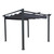 10x10 Ft Outdoor Patio Retractable Pergola With Canopy Sunshelter Pergola for Gardens; Terraces; Backyard; Gray 10x10 Ft Outdoor Patio Retractable Pergola With Canopy Sunshelter Pergola for Gardens; Terraces; Backyard; Gray