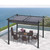 10x10 Ft Outdoor Patio Retractable Pergola With Canopy Sunshelter Pergola for Gardens; Terraces; Backyard; Gray 10x10 Ft Outdoor Patio Retractable Pergola With Canopy Sunshelter Pergola for Gardens; Terraces; Backyard; Gray