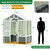76''x48''x86'' Polycarbonate Greenhouse, Walk-in Outdoor Plant Gardening Greenhouse for Patio Backyard Lawn, Cold Frame Wooden Greenhouse Garden Shed for Plants, Grow House with Front Entry Door 76''x48''x86'' Polycarbonate Greenhouse, Walk-in Outdoor Plant Gardening Greenhouse for Patio Backyard Lawn, Cold Frame Wooden Greenhouse Garden Shed for Plants, Grow House with Front Entry Door