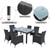7-piece Outdoor Wicker Dining set - Dining table set for 7 - Patio Rattan Furniture Set with Beige Cushion 7-piece Outdoor Wicker Dining set - Dining table set for 7 - Patio Rattan Furniture Set with Beige Cushion