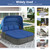 Outdoor Patio Furniture Set Daybed Sunbed with Retractable Canopy Conversation Set Wicker Furniture Sofa Set Outdoor Patio Furniture Set Daybed Sunbed with Retractable Canopy Conversation Set Wicker Furniture Sofa Set