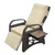 Outdoor Adjustable Wicker Recliner with Flip Table Outdoor Adjustable Wicker Recliner with Flip Table