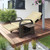 Outdoor Adjustable Wicker Recliner with Flip Table Outdoor Adjustable Wicker Recliner with Flip Table