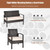 4 Pieces Patio Furniture Sets Rattan Chair Wicker Set Outdoor Bistro 4 Pieces Patio Furniture Sets Rattan Chair Wicker Set Outdoor Bistro