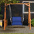 Single Person Hanging Seat with Seat and Back Cushions Single Person Hanging Seat with Seat and Back Cushions