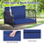 Single Person Hanging Seat with Seat and Back Cushions Single Person Hanging Seat with Seat and Back Cushions