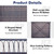 Single Person Hanging Seat with Seat and Back Cushions Single Person Hanging Seat with Seat and Back Cushions