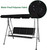 3-Person Outdoor Swing Chair Adjustable Canopy Hammock Seats, Patio Porch Garden Swing, Black 3-Person Outdoor Swing Chair Adjustable Canopy Hammock Seats, Patio Porch Garden Swing, Black