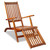 Patio Deck Chair with Footrest Solid Acacia Wood Patio Deck Chair with Footrest Solid Acacia Wood